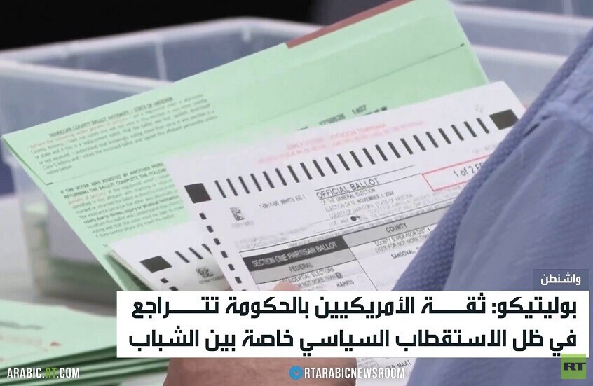 بوليتيكو: ثقة الأمريكيين بالحكومة تتراجع