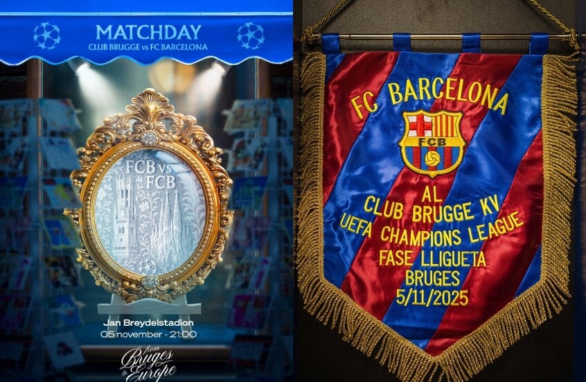 برشلونة ضيفا على كلوب بروج.. التشكيلة والقنوات الناقلة