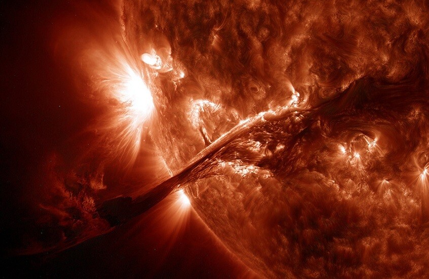 علماء: تأثير الانبعاثين الكبيرين لبلازما الشمس على الأرض سيكون طفيفا جدا