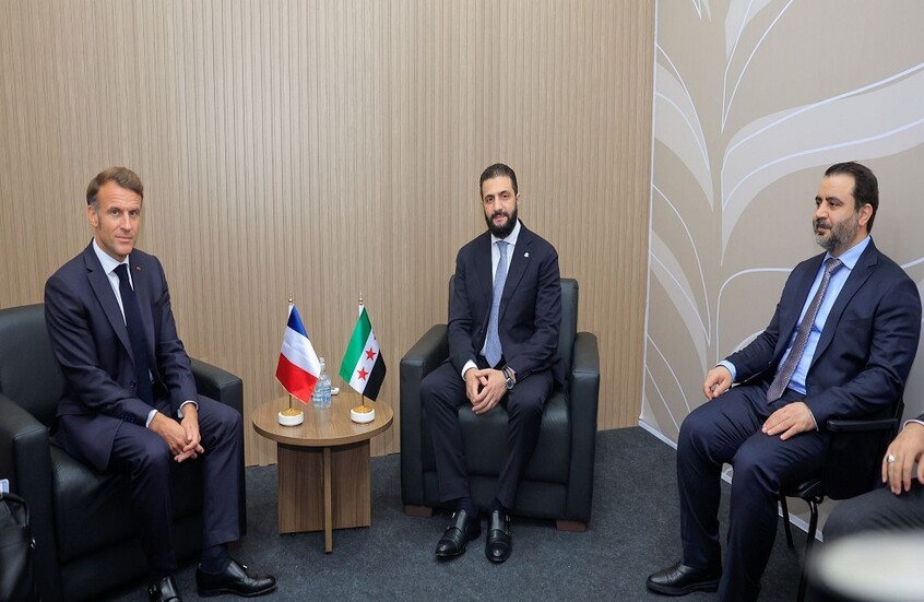 ماكرون يدعو الشرع للانضمام إلى التحالف الدولي لمحاربة "داعش" (فيديو)