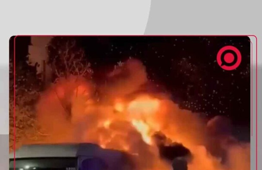 حريق يندلع في حافلة مشجعي برشلونة في بلجيكا بسبب ألعاب نارية والشرطة تعتقل أحدهم