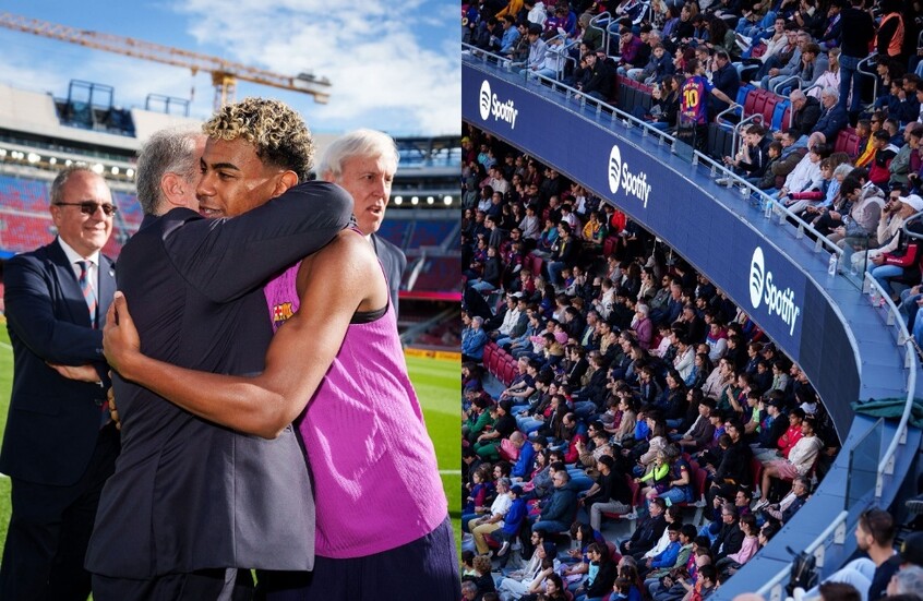 لابورتا يعلق على عودة برشلونة إلى ملعب "كامب نو"