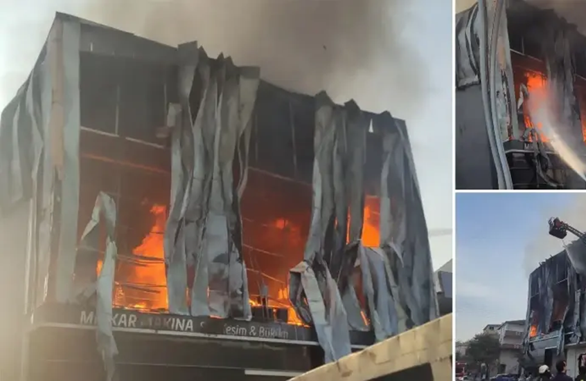 تركيا.. حريق بمعمل للعطور يخلف 6 قتلى (فيديو)