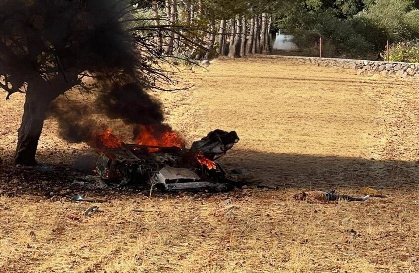 مراسلتنا: مقتل شخصين بهجوم مسيّرة إسرائيلية على سيارة في جنوب لبنان (صور+فيديو)