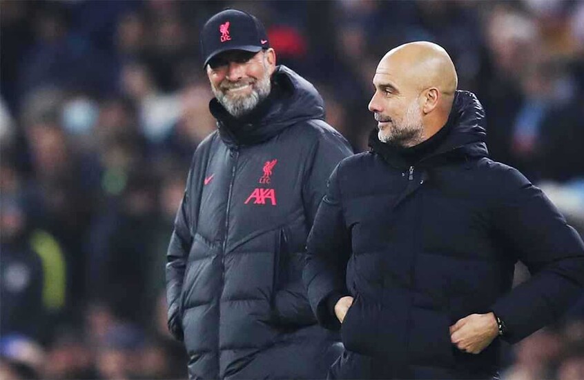 قبل خوض مباراته الـ1000 مع مانشستر سيتي.. يورغن كلوب يوجه رسالة عاطفية إلى غورديولا (فيديو)