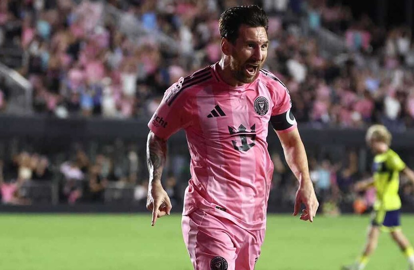 بهدفين وتمريرة حاسمة .. ميسي يحمل إنتر ميامي لنصف النهائي بعد فوز عريض على ناشفيل (فيديو)