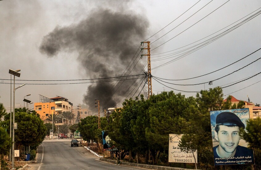 مراسلنا: مقتل شخص بغارة إسرائيلية إستهدفت بلدة حومين الفوقا في النبطية