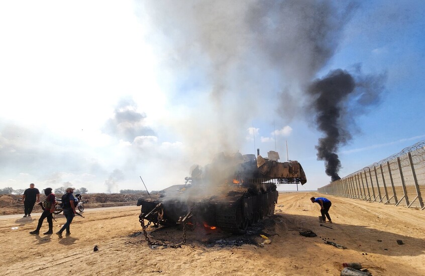 الكشف عن تسجيل لمعركة بين جنود إسرائيليين ومقاتلين فلسطينيين يوم 7 أكتوبر