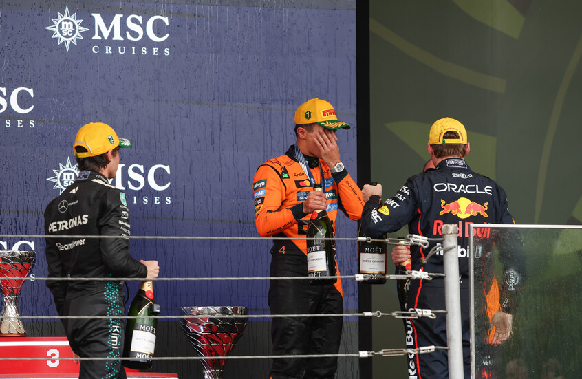 جماهير "فورمولا 1" تهاجم متصدر الموسم بعد فوزه في البرازيل