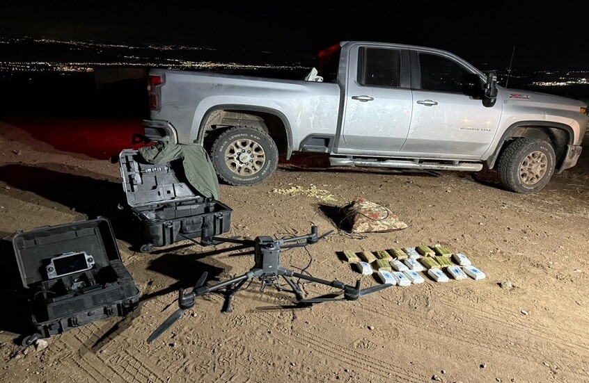 طائرة مسيرة  لـ"التهريب" تسقط في قبضة إسرائيل! (فيديو + صور)