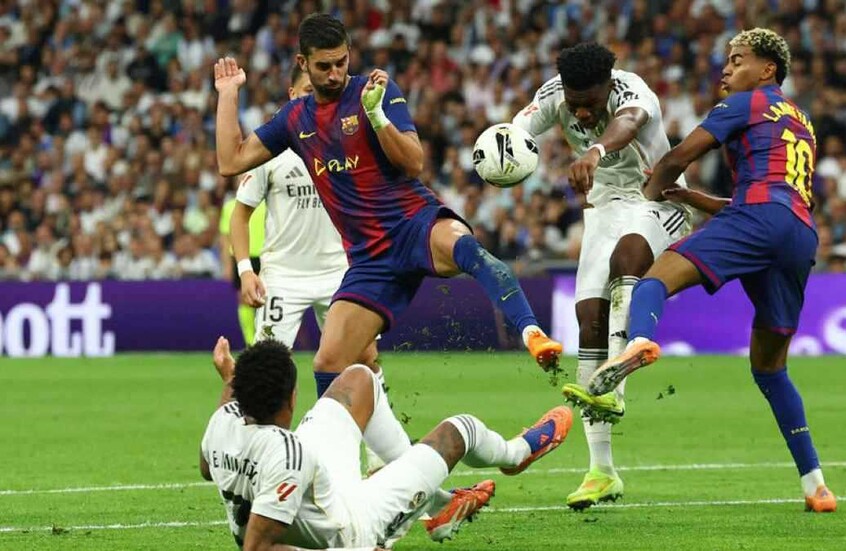 فارق النقاط بين برشلونة وريال مدريد في ترتيب الدوري الإسباني
