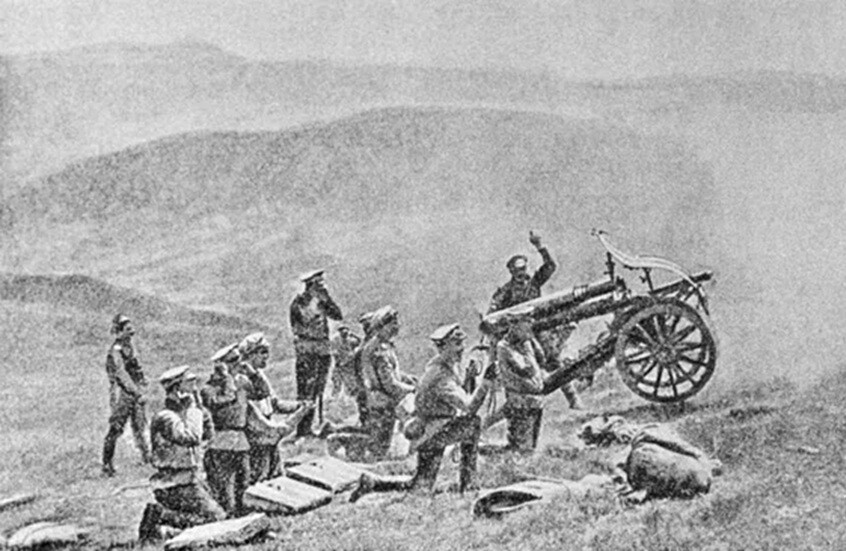 101 طلقة مدفعية تحية لسلام هش!