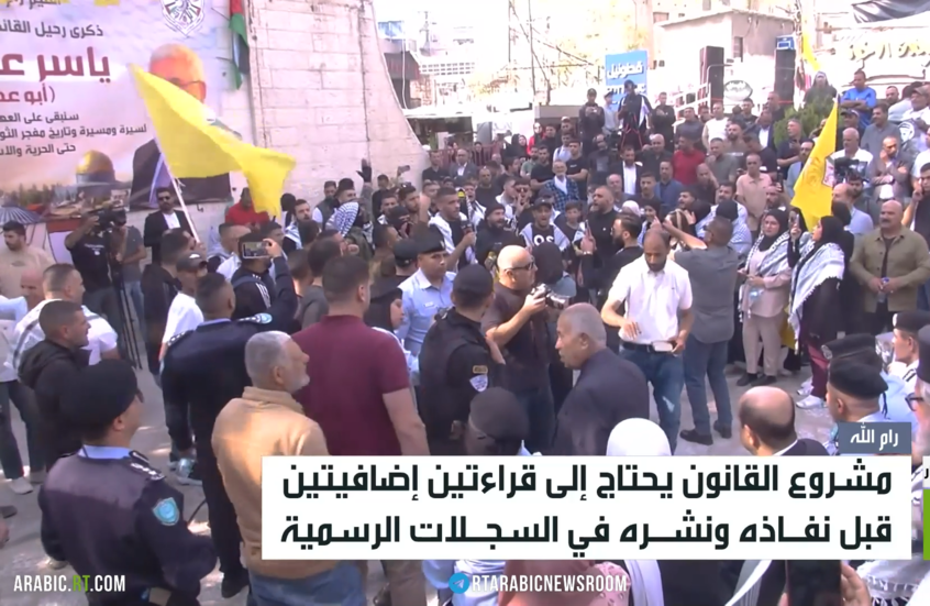 تنديد فلسطيني بقانون إعدام الأسرى