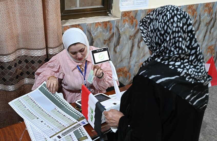 نسبة المشاركة في الانتخابات البرلمانية العراقية تزيد عن 55%