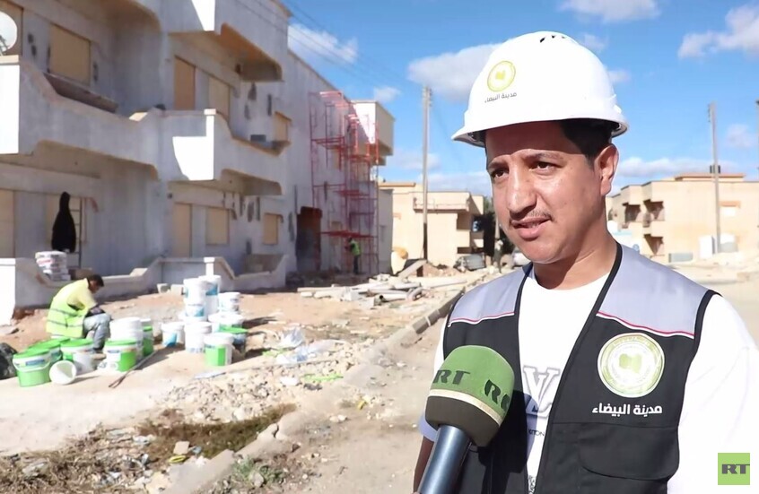 RT ترصد مشاريع الإسكان في البيضاء وبنغازي: نسب إنجاز متقدمة وخطط لتخفيف أزمة السكن