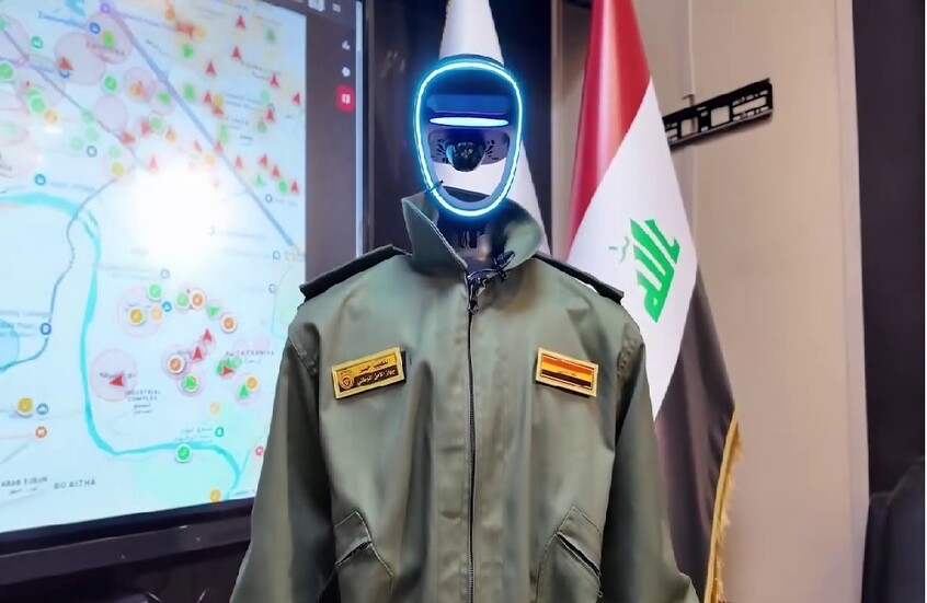 العراق.. "ضابط روبوت" يقود تأمين الانتخابات البرلمانية عبر الذكاء الاصطناعي (فيديو)