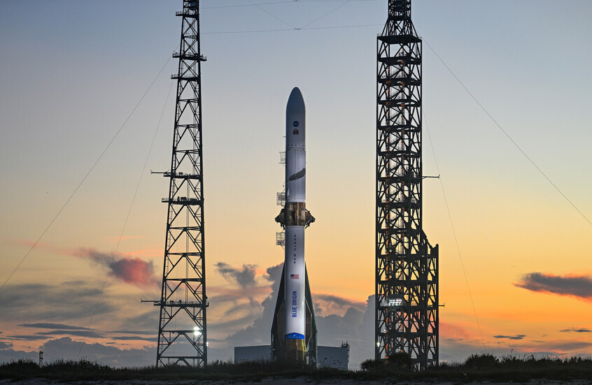 ارتفاع النشاط الشمسي يتسبب بتأجيل إطلاق صاروخ New Glenn