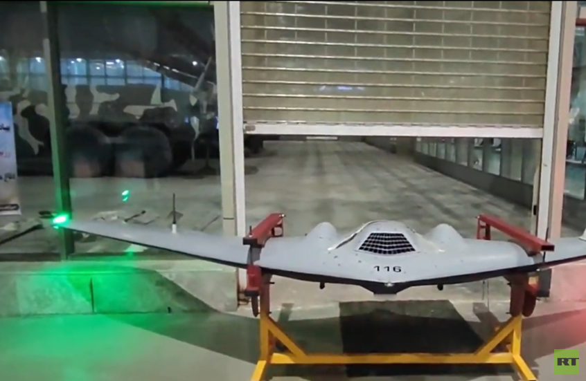 الحرس الثوري يختبر مسيرة من طراز "شاهد 161"