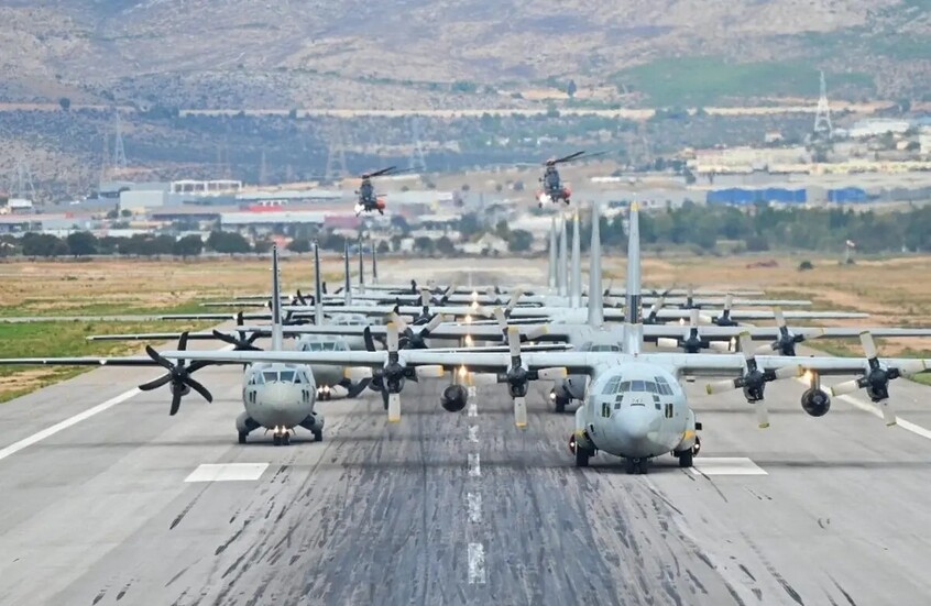 "صورة اليوم" التي أغضبت تركيا. . أنقرة تحتج إثر "منشور غير أخلاقي" للقوات الجوية اليونانية استفزها!