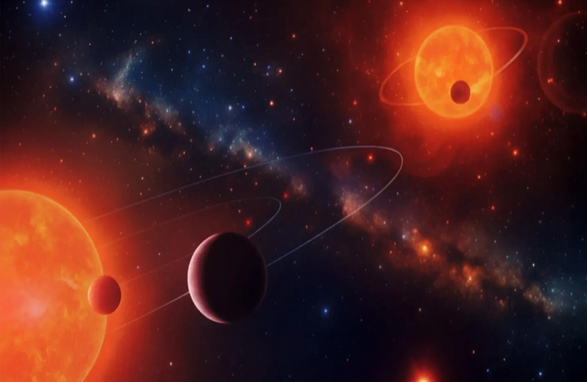 اكتشاف مذهل.. ثلاثة كواكب بحجم الأرض تدور حول نظام نجمي ثنائي قريب