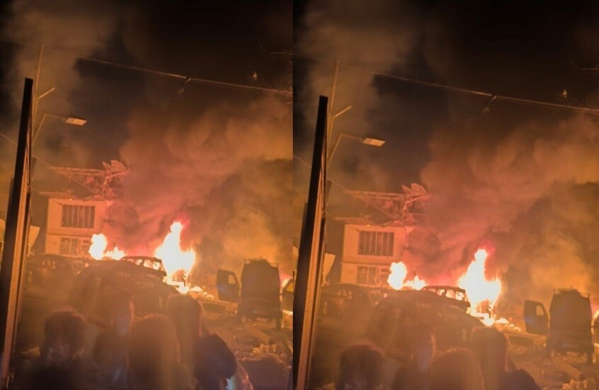 مقتل 7 أشخاص وإصابة 27 آخرين بانفجار عبوات ناسفة في مركز شرطة بالهند (فيديو)