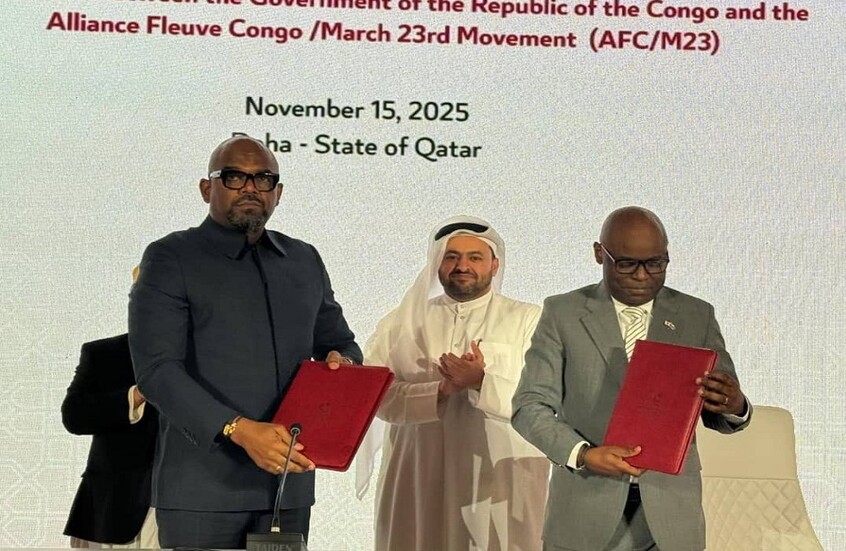 بوساطة قطرية.. سلطات الكونغو الديمقراطية وحركة "23 مارس" توقعان اتفاقية إطارية للسلام