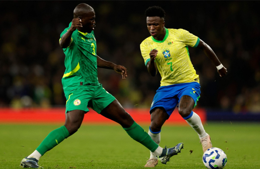 البرازيل تهزم السنغال في مباراة مثيرة على ملعب "الإمارات"