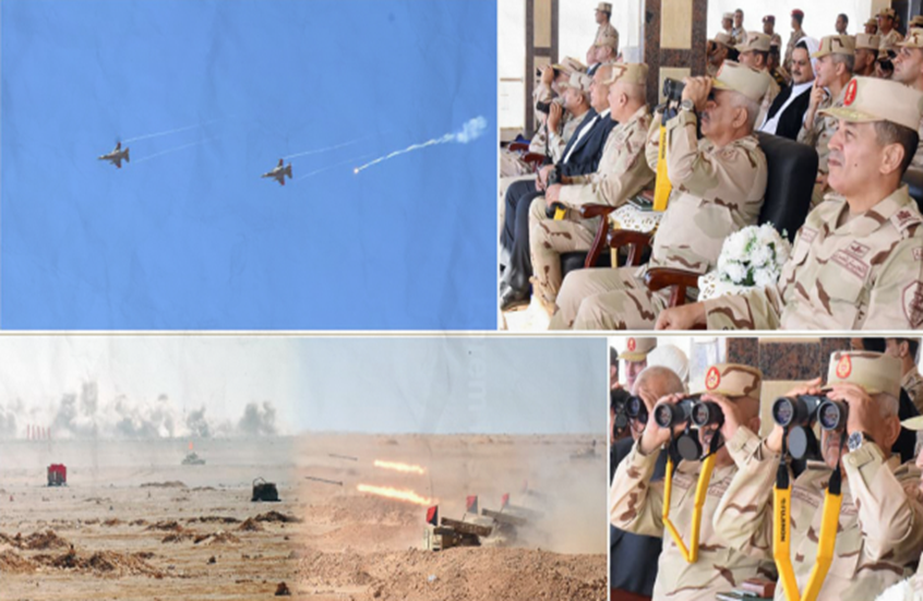 بالذخيرة الحية.. الجيش المصري ينفذ تدريبا لاقتحام قواته البرية أهدافا معادية (فيديو)