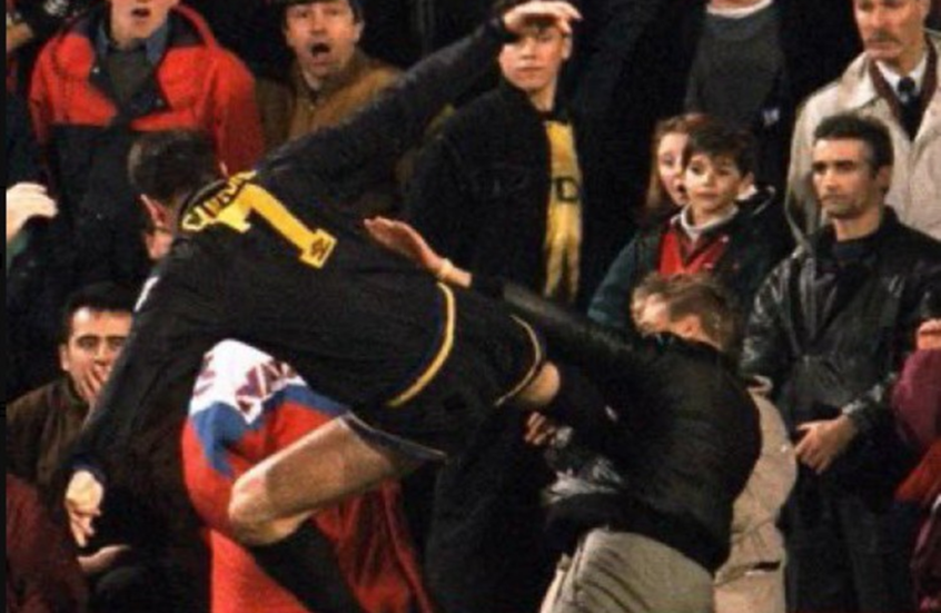 ركلة "الكونغ فو" الأيقونية لإريك كانتونا تعود من جديد.. وهذه المرة مع نتنياهو (صورة)