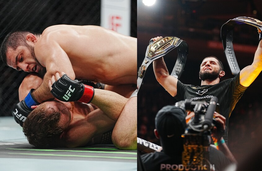 إسلام ماخاتشيف يفعلها.. ويحطم حدود UFC بلقبين تاريخيين