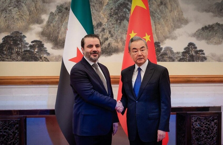 بكين خلال زيارة الشيباني: مستعدون للمساهمة في أمن واستقرار سوريا وإعادة إعمارها