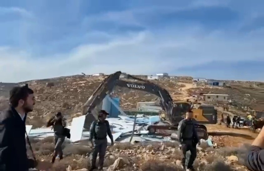 الضفة الغربية.. اضطرابات خلال عمليات هدم مبان غير قانونية في مستوطنة غوش عتصيون