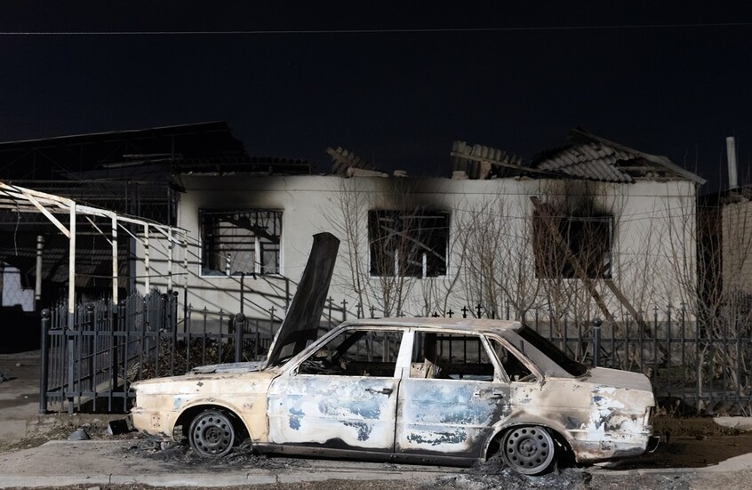 مصرع 12 شخصا معظمهم أطفال بحريق في جنوب كازاخستان