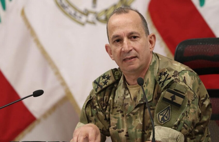 قائد الجيش اللبناني العماد رودولف هيكل