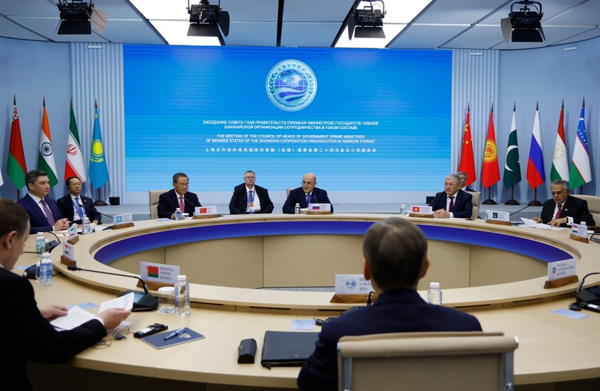 اجتماع مجلس رؤساء حكومات دول منظمة شنغهاي للتعاون