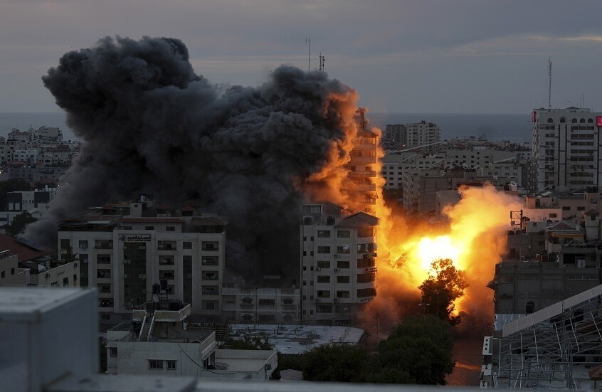 قصف إسرائيلي على قطاع غزة