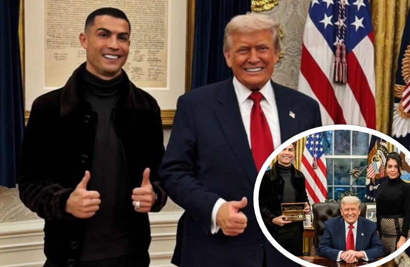 ترامب ورونالدو.. من البيت الأبيض إلى فيديو بالذكاء الاصطناعي و"المفتاح الهدية"