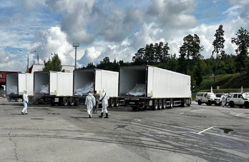 مصدر لـRT: روسيا تسلم أوكرانيا 1000 جثة للجنود القتلى مقابل 30 للجنود الروس (فيديو)