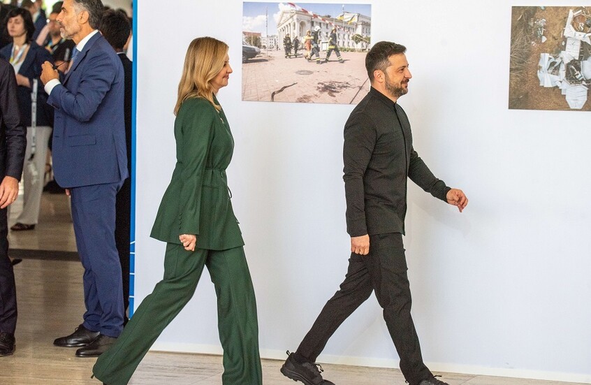 زوجة زيلينسكي كانت تعلم ما يحدث في الكواليس