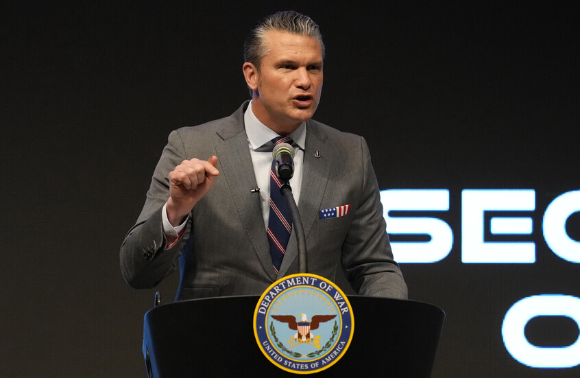 وزير الحرب الأميركي بيت هغسيث