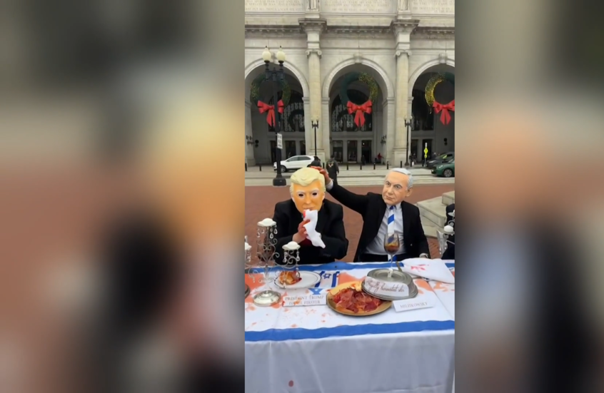 "عيد الشكر الإسرائيلي".. احتجاج فني دموي يثير تفاعلا في واشنطن