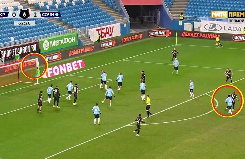 روسيا.. أكرون يقلب الطاولة على سوتشي (فيديو)