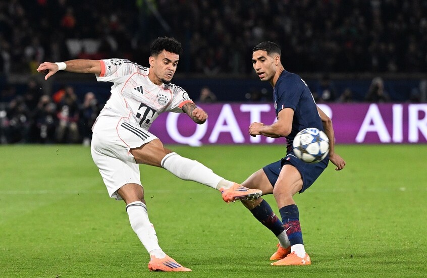 "يويفا" يفرض عقوبة صارمة ضد لويس دياز بعد تسببه في إصابة المغربي أشرف حكيمي