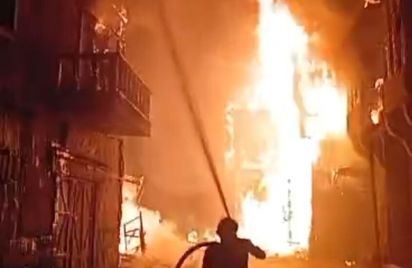 سوريا.. السيطرة على حريق في موقع تصوير "النويلاتي" بريف دمشق