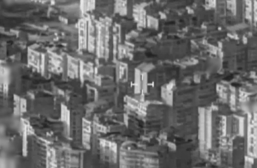 الجيش الإسرائيلي يبث لحظة استهداف "أبو علي الطبطبائي" في الضاحية الجنوبية بالعاصمة بيروت (فيديو)