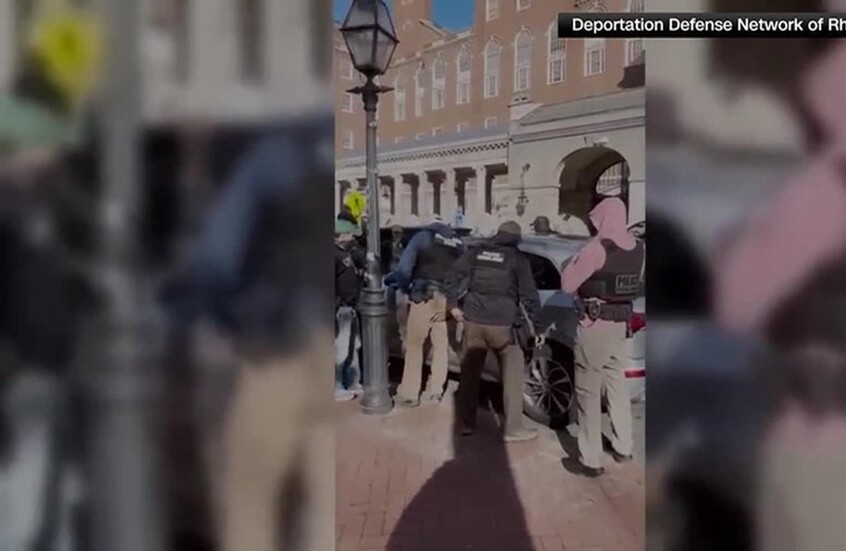 الولايات المتحدة.. غضب في رود آيلاند بعد احتجاز وكالة الهجرة طالبا بالخطأ (فيديو)