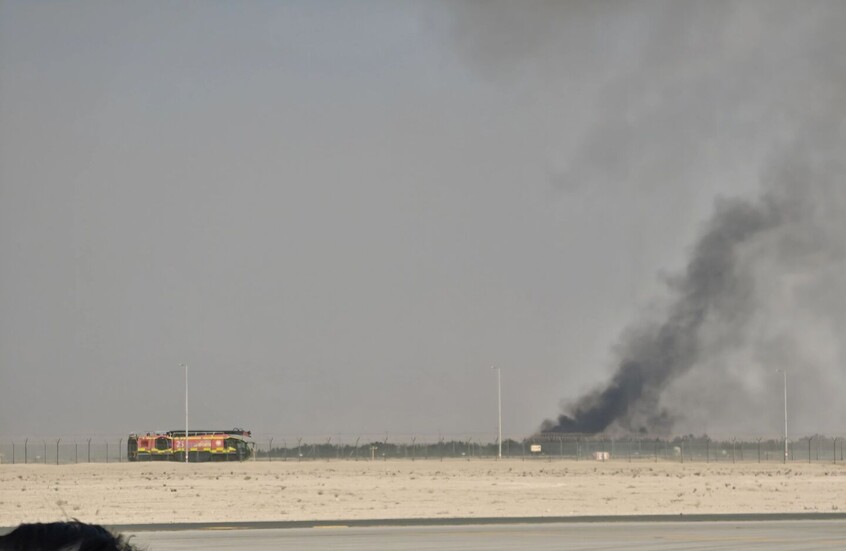 أول تعليق من الشركة المصنعة لطائرة مقاتلة تحطمت في معرض دبي