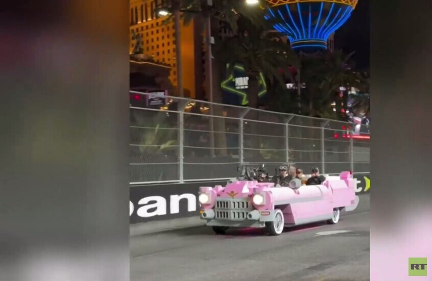 الولايات المتحدة.. سيارة "كاديلاك" من الليغو تختم سباق جائزة لاس فيغاس الكبرى