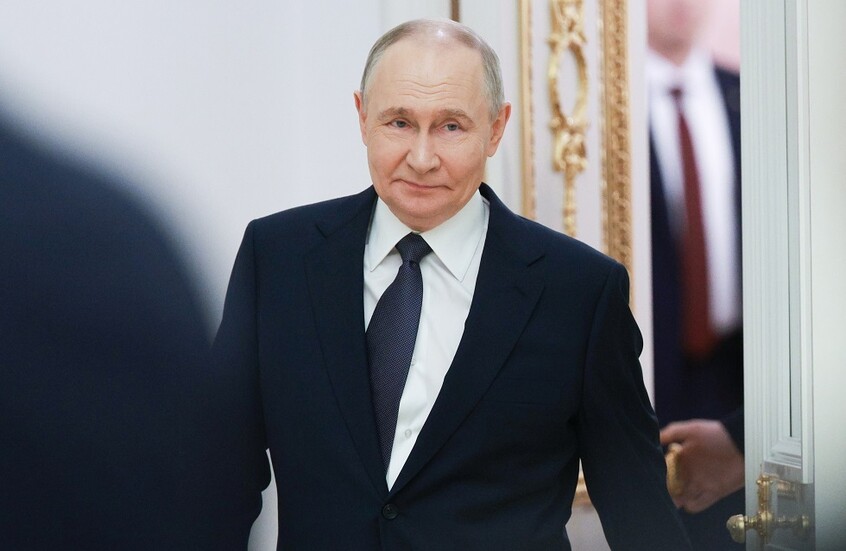 وصول بوتين إلى قرغيزستان في زيارة دولة