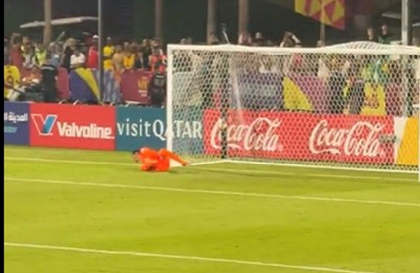 رقصة "التأهل المبكر" تنقلب كابوسا.. واحدة من أغرب اللحظات في كأس العالم للناشئين (فيديو)